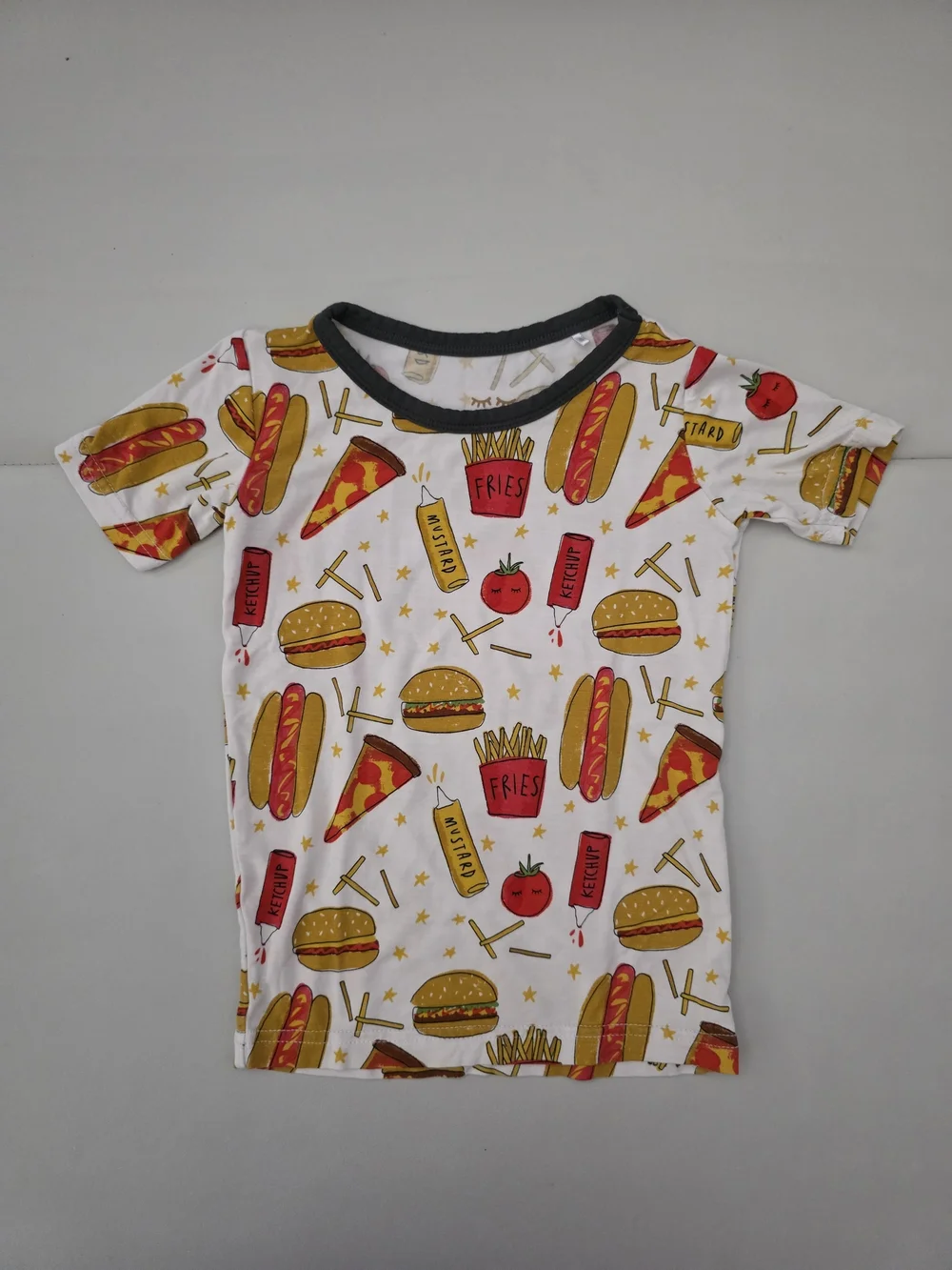 (VGUC) Little Sleepies Fast Foodie Two-Piece Short Sleeve Pajama Set - Size 2T